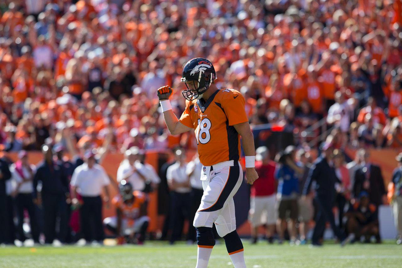 Broncos quarterback Peyton Manning (Photo: Jake England/Denver Broncos)